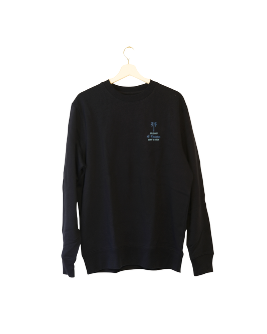 Unisex Sweatshirt „20 Years“ – Marine / Blue Print
