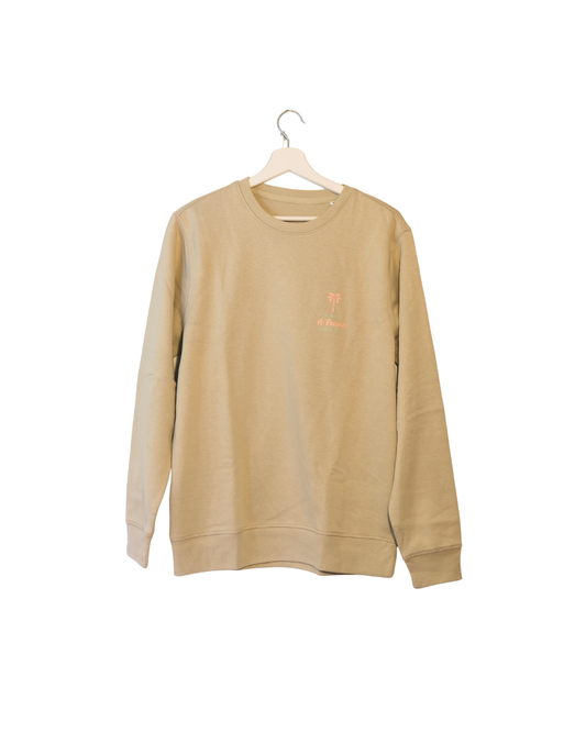 Unisex Sweatshirt „20 Years“ – Dust / Peach Print