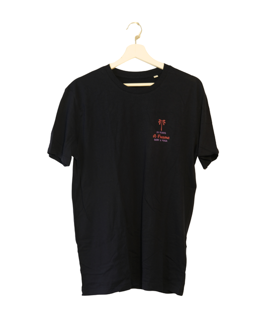 Unisex T-Shirt 20 Years – Navy / Red Print